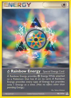 δ Rainbow Energy Uncommon card from Holon Phantoms