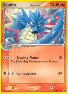 Seadra δ Uncommon card from Holon Phantoms