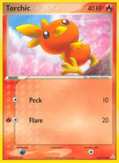 Torchic Common card from Holon Phantoms