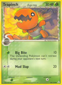 Trapinch δ Common card from Holon Phantoms