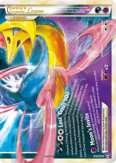 Darkrai & Cresselia LEGEND LEGEND card from Triumphant