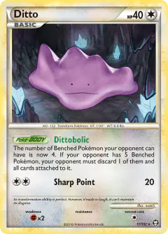 Ditto Rare card from Triumphant