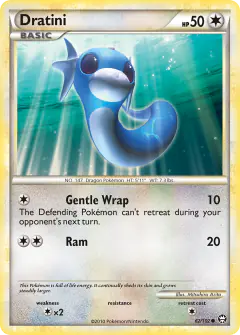 Dratini Common card from Triumphant