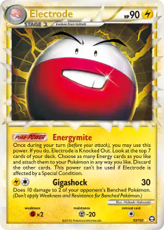 Electrode Rare Prime card from Triumphant