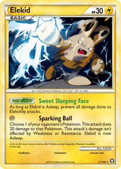 Elekid Rare card from Triumphant