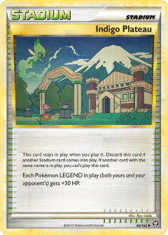 Indigo Plateau Uncommon card from Triumphant