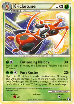 Kricketune Rare card from Triumphant