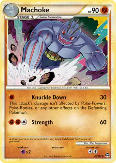 Machoke Uncommon card from Triumphant