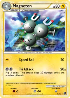 Magneton Uncommon card from Triumphant