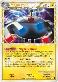 Magnezone Rare Prime card from Triumphant