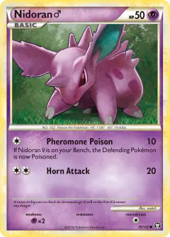 Nidoran ♂ Common card from Triumphant