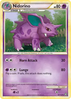 Nidorino Uncommon card from Triumphant
