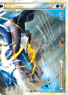 Palkia & Dialga LEGEND LEGEND card from Triumphant
