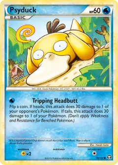 Psyduck Common card from Triumphant