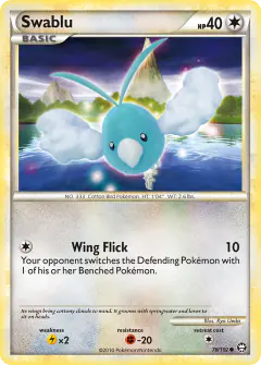Swablu Common card from Triumphant