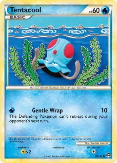 Tentacool Common card from Triumphant
