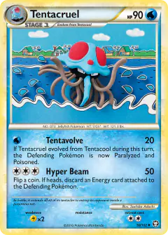 Tentacruel Uncommon card from Triumphant