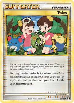 Twins Uncommon card from Triumphant