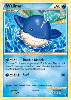 Wailmer Uncommon card from Triumphant
