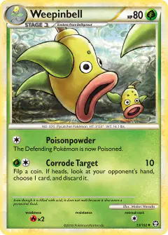 Weepinbell Uncommon card from Triumphant