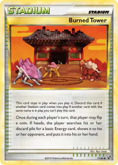 Burned Tower Uncommon card from Undaunted
