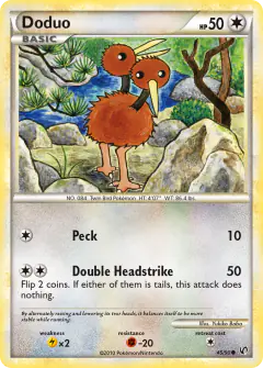 Doduo Common card from Undaunted