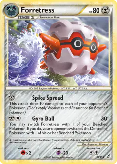 Forretress Rare card from Undaunted