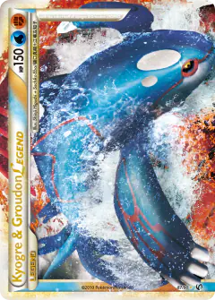 Kyogre & Groudon LEGEND LEGEND card from Undaunted