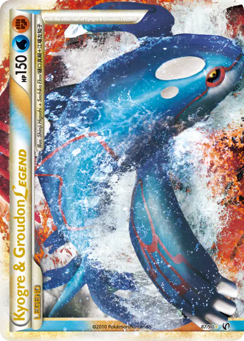 Kyogre & Groudon LEGEND LEGEND