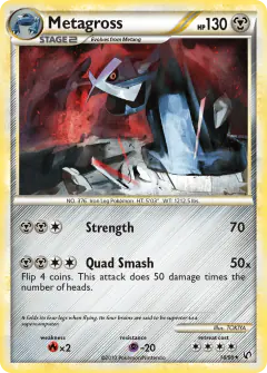Metagross Rare card from Undaunted