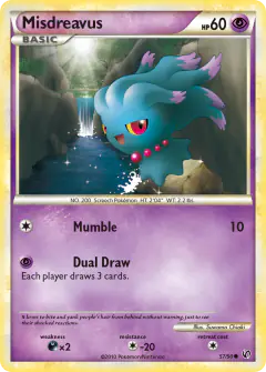 Misdreavus Common card from Undaunted