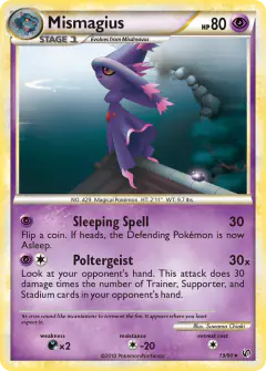 Mismagius Rare card from Undaunted