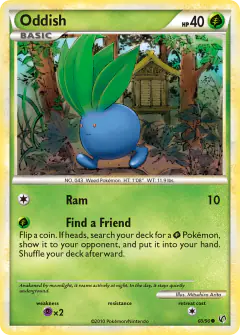 Oddish Common card from Undaunted