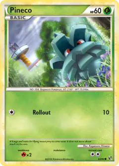 Pineco Common card from Undaunted