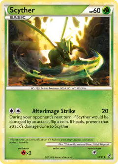 Scyther Uncommon card from Undaunted