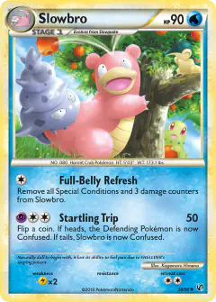 Slowbro Uncommon card from Undaunted