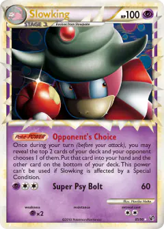 Slowking Rare Prime card from Undaunted