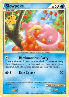 Slowpoke Common card from Undaunted