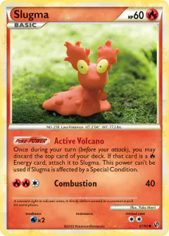 Slugma Common card from Undaunted