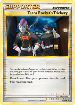 Team Rocket's Trickery Uncommon card from Undaunted