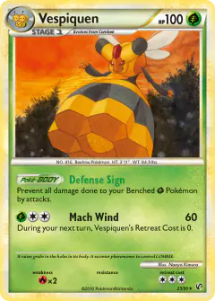 Vespiquen Rare card from Undaunted