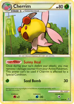Cherrim Uncommon card from Unleashed