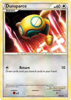 Dunsparce Uncommon card from Unleashed