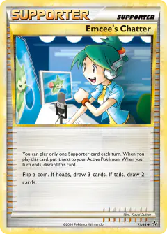 Emcee's Chatter Uncommon card from Unleashed