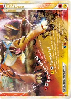 Entei & Raikou LEGEND LEGEND card from Unleashed