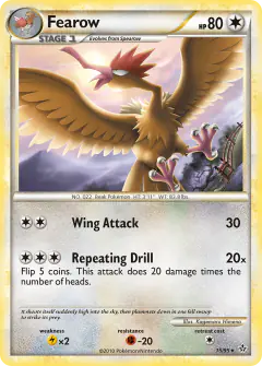 Fearow Rare card from Unleashed