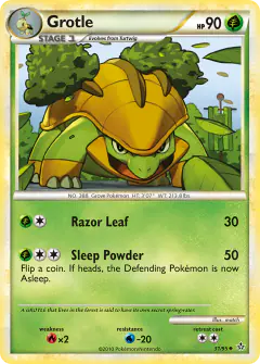 Grotle Uncommon card from Unleashed