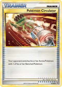 Pokémon Circulator Uncommon card from Unleashed