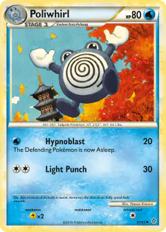 Poliwhirl Uncommon card from Unleashed