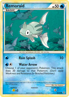 Remoraid Common card from Unleashed